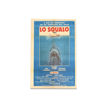 Manifesti di cinema -  Lo squalo - Steven Spielberg