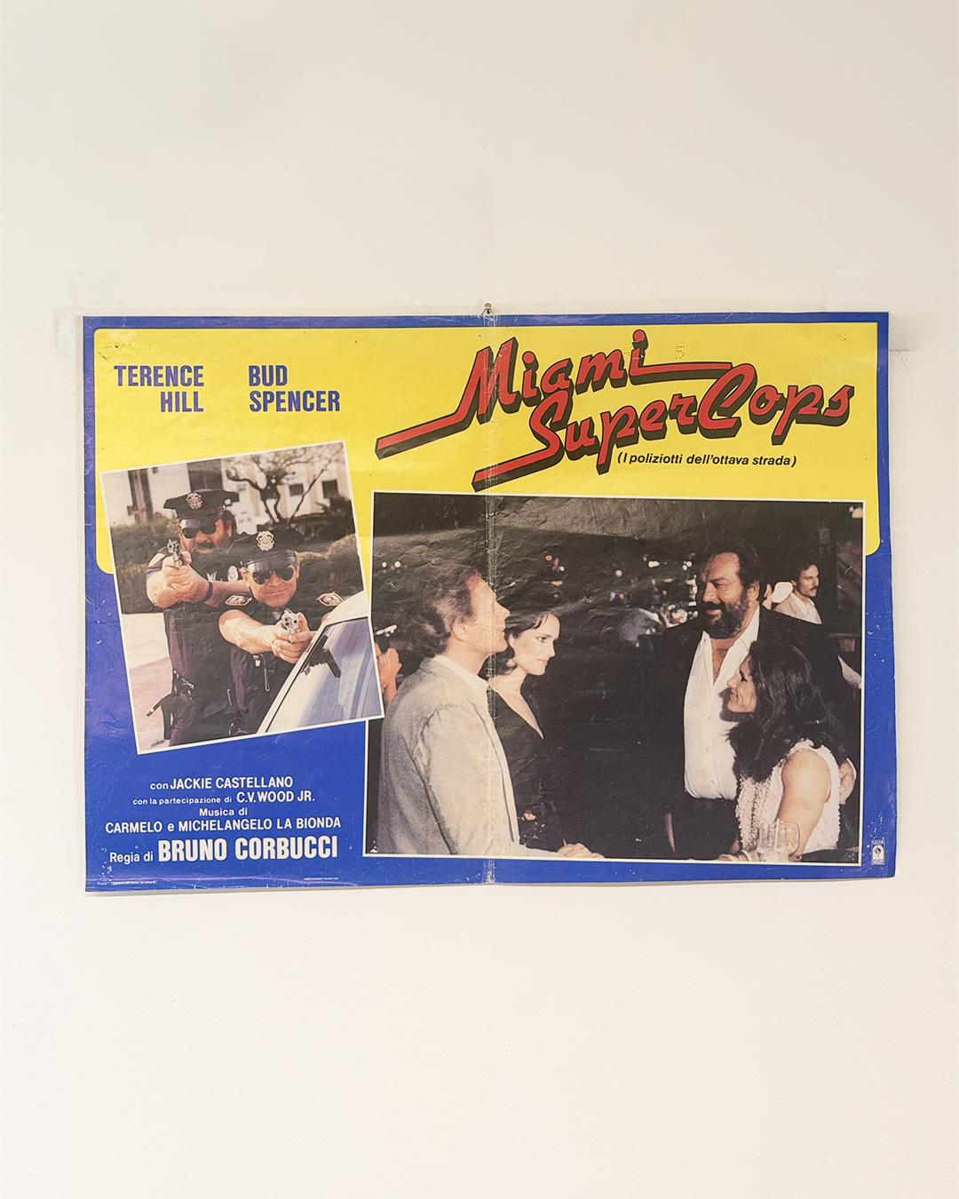 Fotobusta di cinema - Miami supercops - Bud Spencer Terence Hill