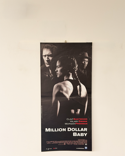 Locandina di cinema - Million Dollar Baby