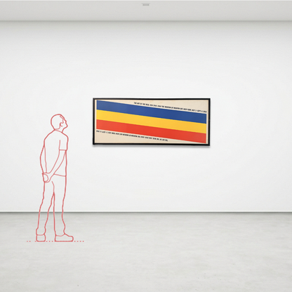 Manifesto pubblicitario originale - The Art of the real: USA 1948-1968 - MoMA New York