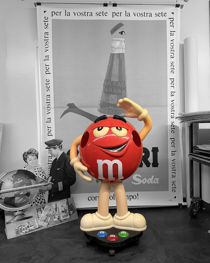 Espositore originale M&m's rosso