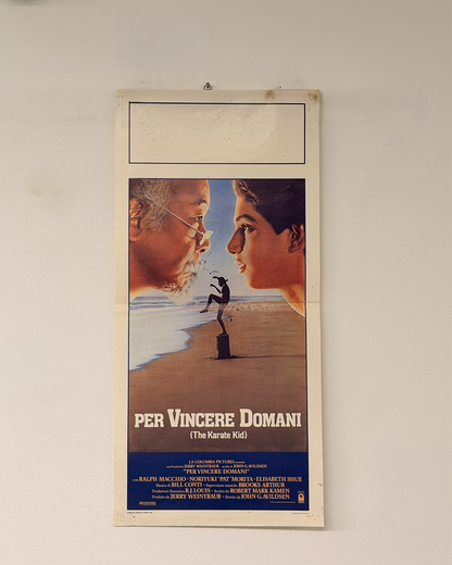 Locandina di cinema - Per Vincere Domani (Karate Kid)
