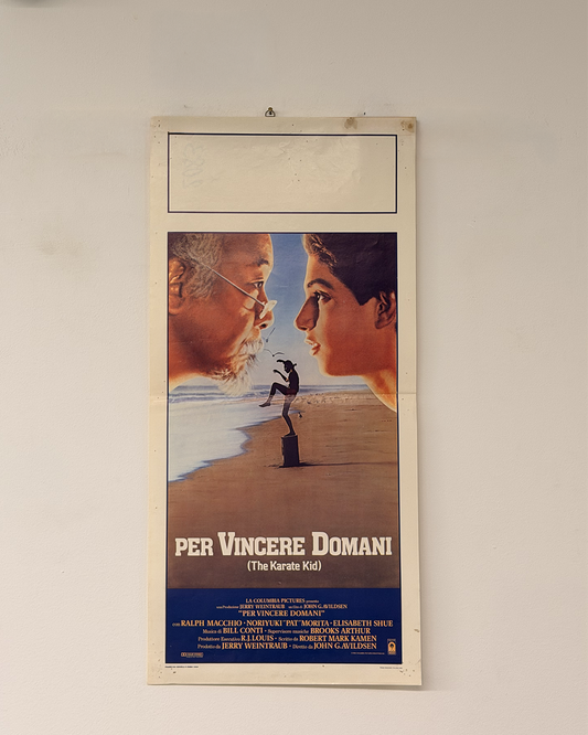 Locandina di cinema - Per Vincere Domani (Karate Kid)