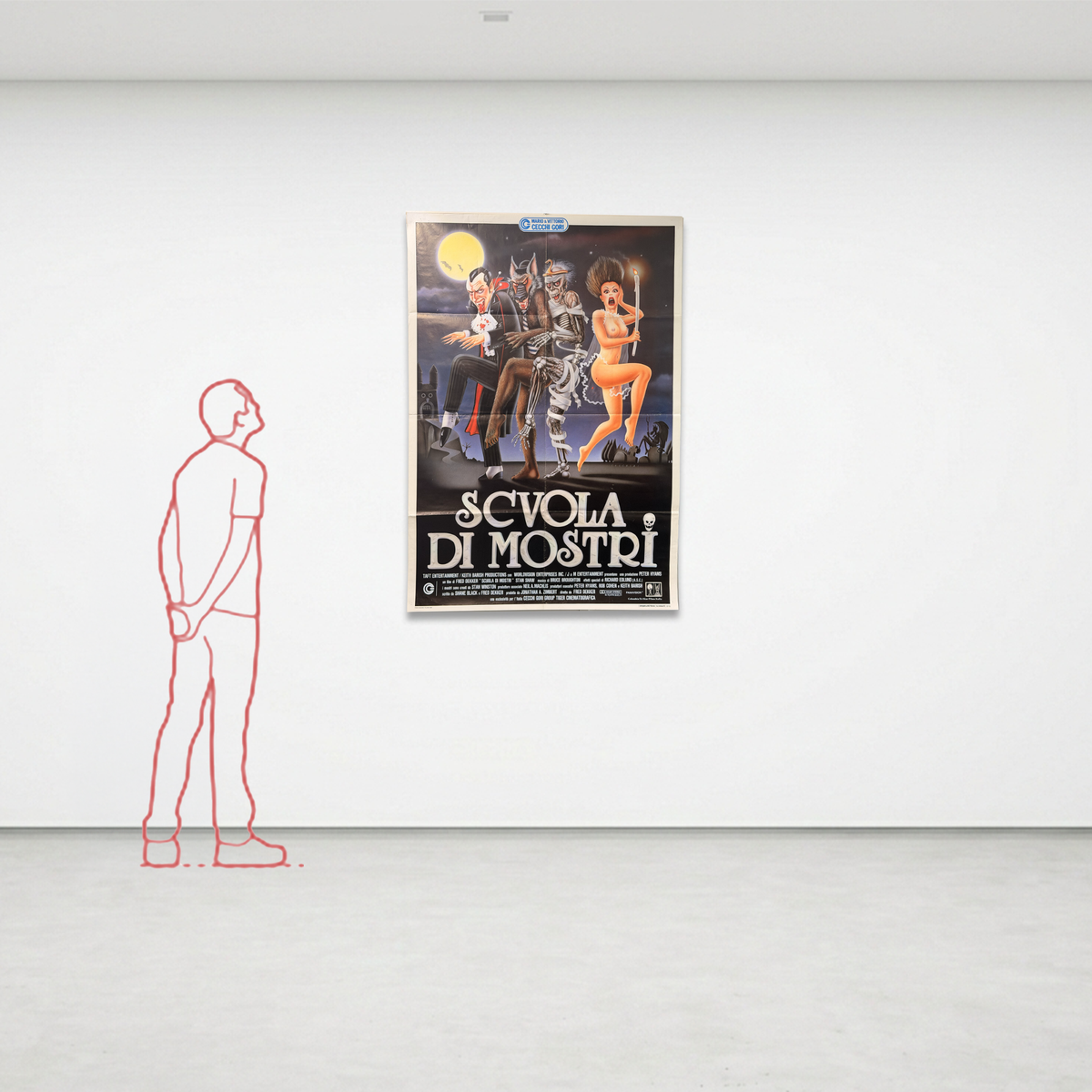 Manifesto di cinema- Scuola di Mostri