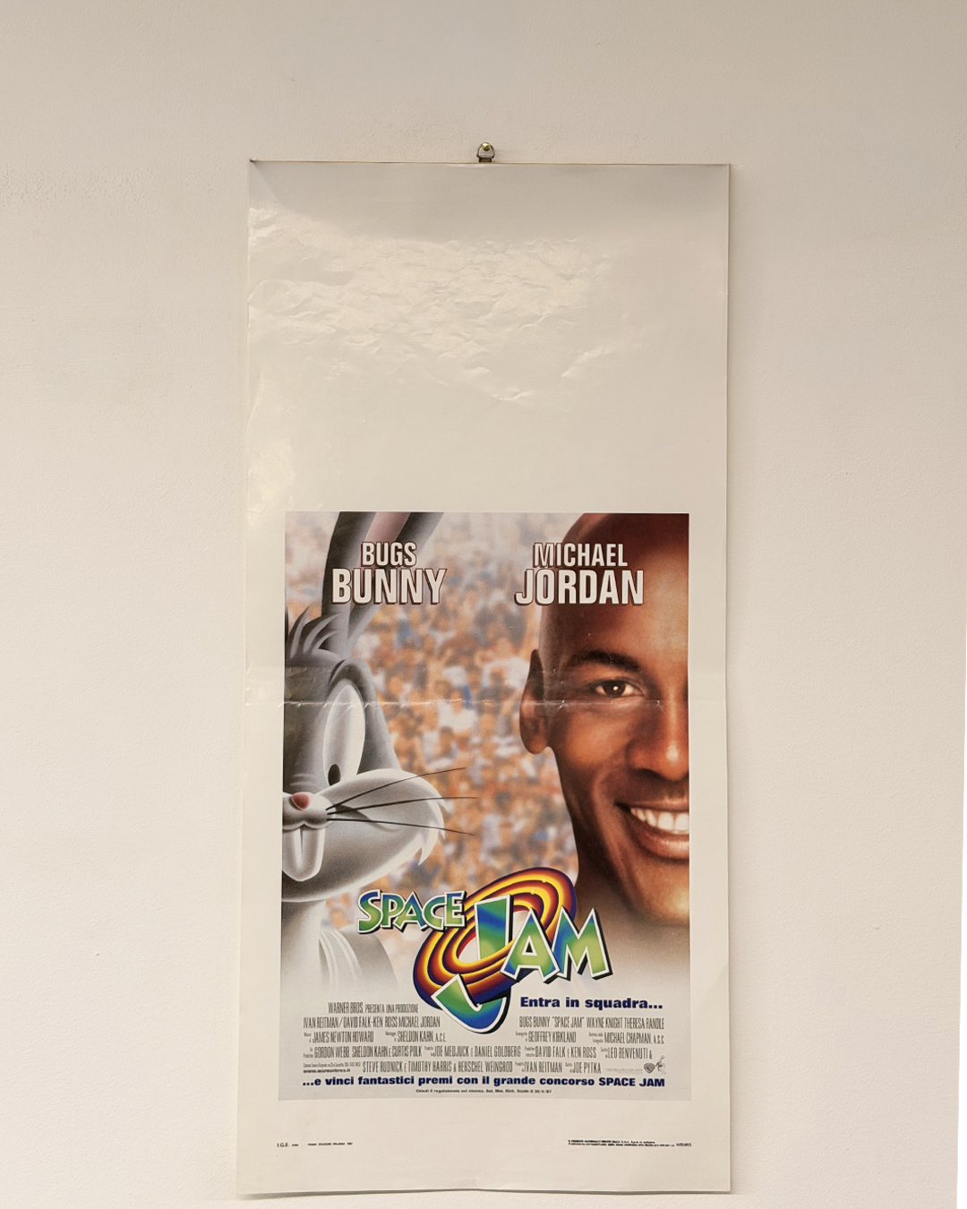 Locandina di cinema - Space Jam