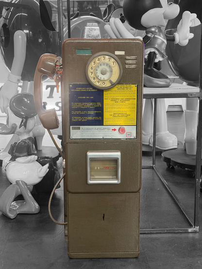 Telefono a gettoni blindato