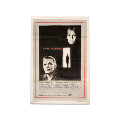 Manifesto di cinema - Un'altra donna - Woody Allen