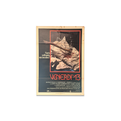 Manifesti di cinema - Venerdì 13