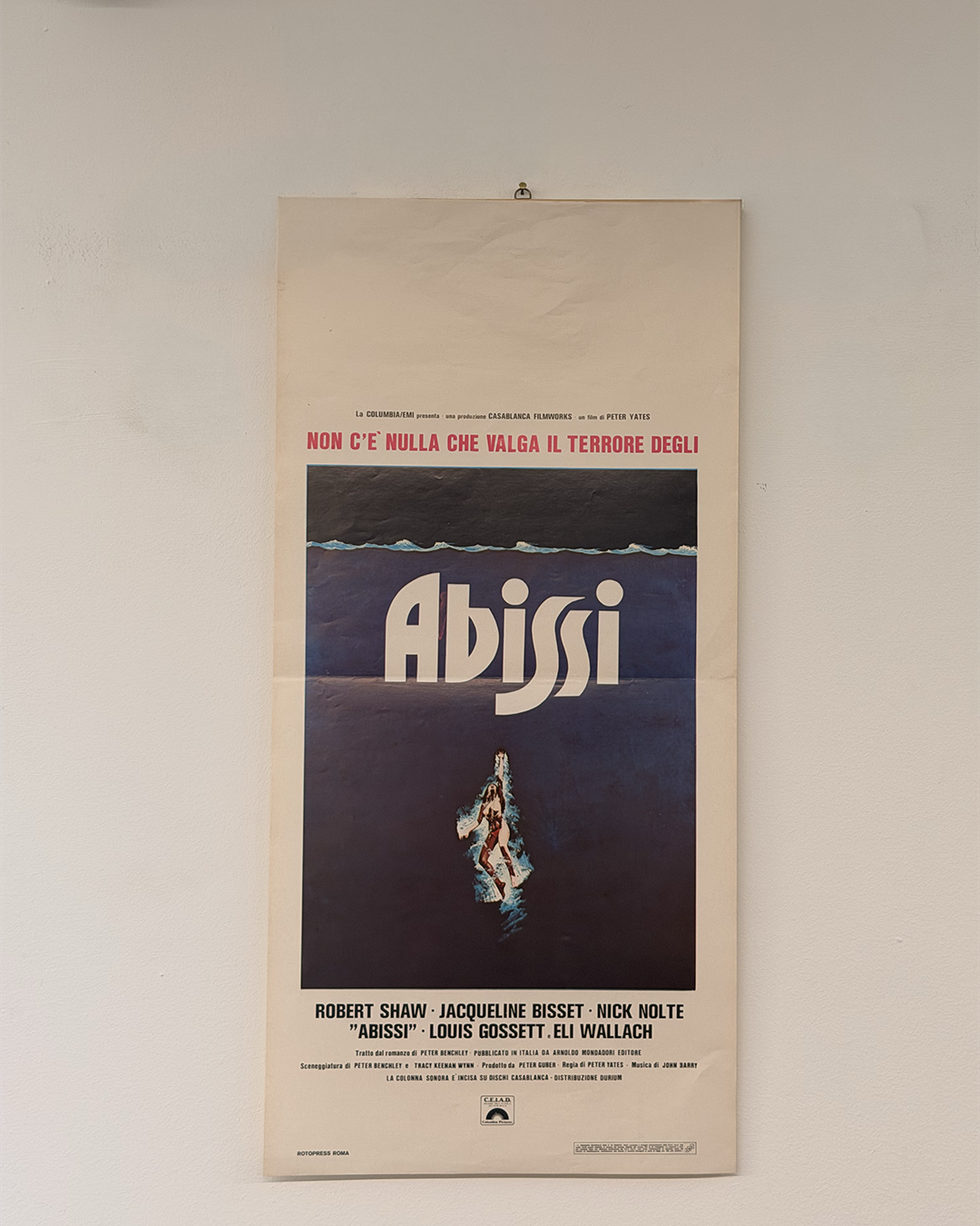 Locandina di cinema - Abissi