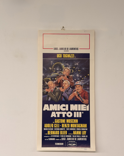 Locandina di cinema - Amici miei atto III