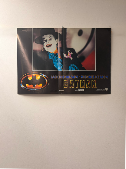 Fotobusta di cinema - Batman - Jack Nicholson - Tim Burton