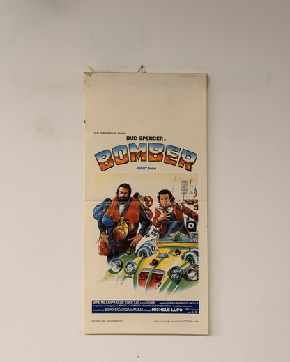 Locandina di cinema - Bomber - Bud Spencer