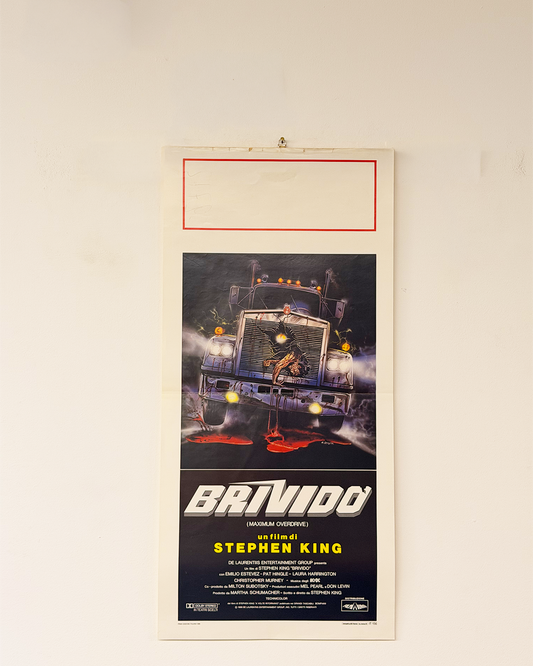 Locandina di cinema - Brivido - Stephen King
