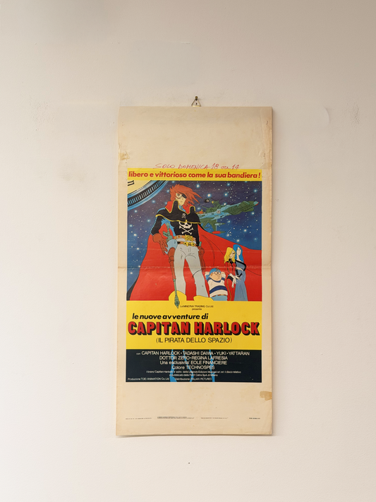 Locandina di cinema - Capitan Harlock