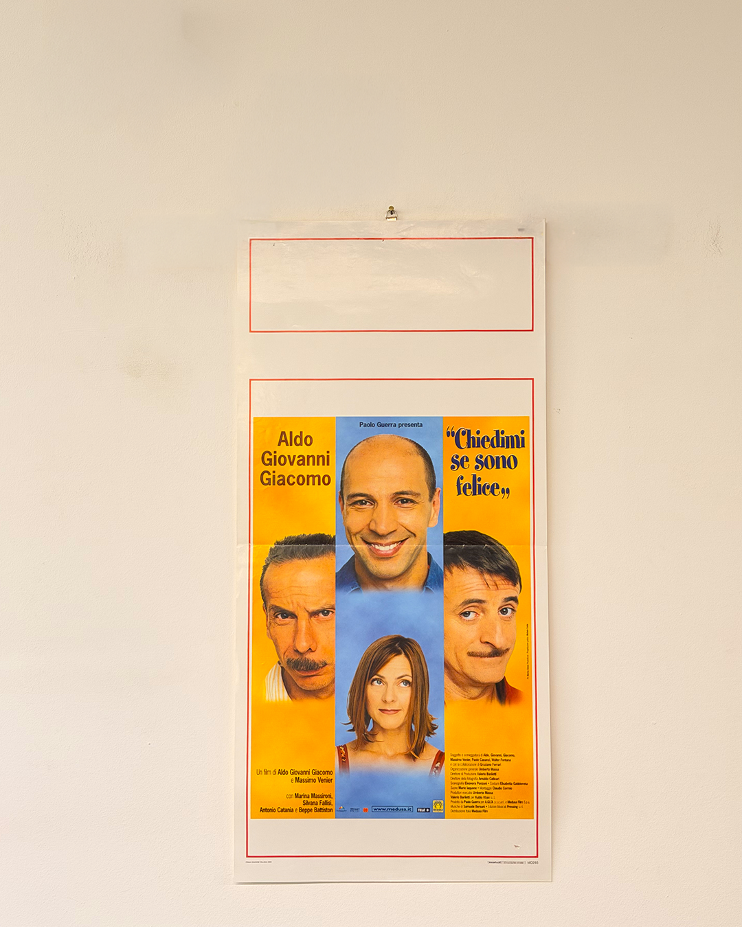 Locandina di cinema - Chiedimi se sono felice