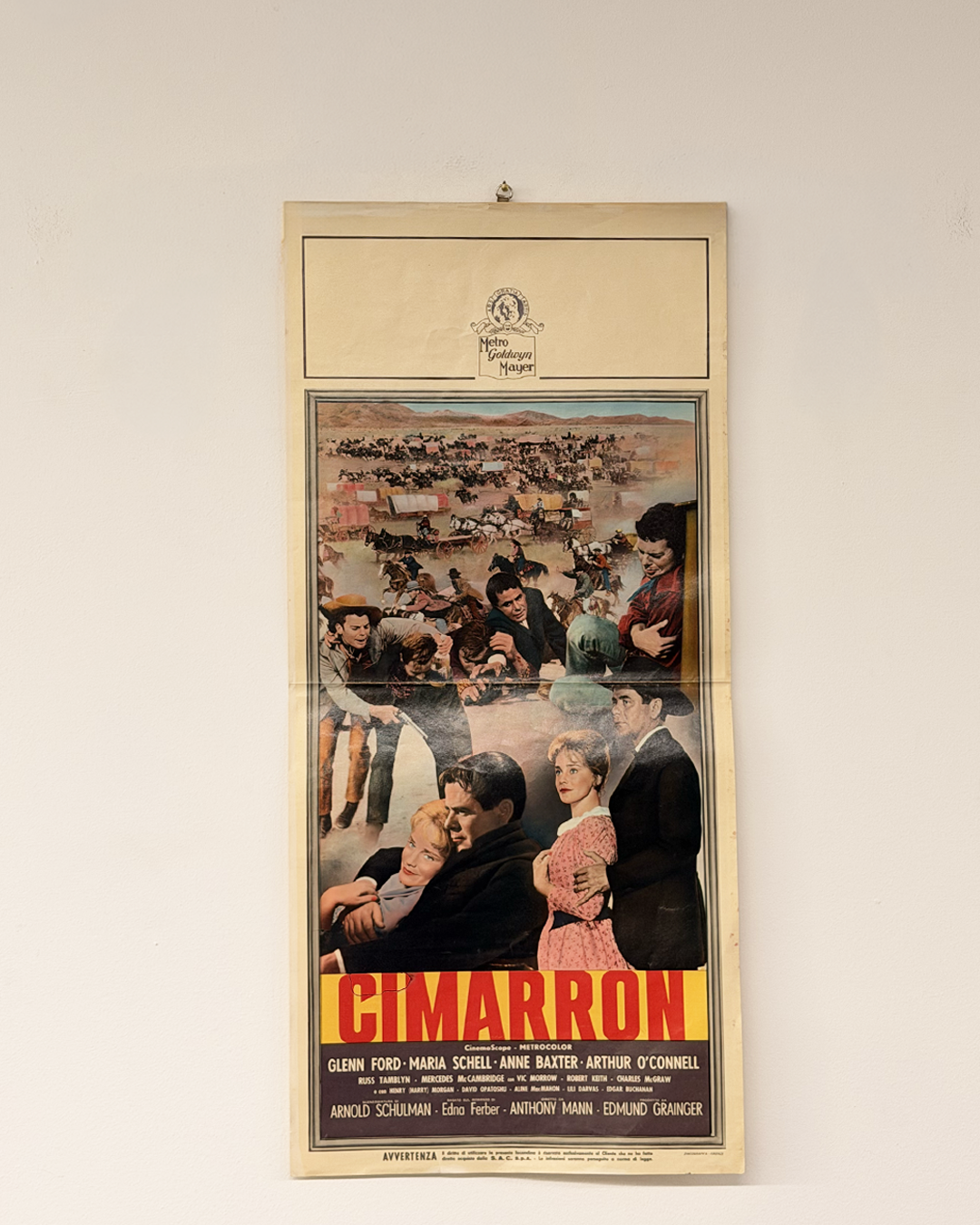 Locandina di cinema - Cimarron