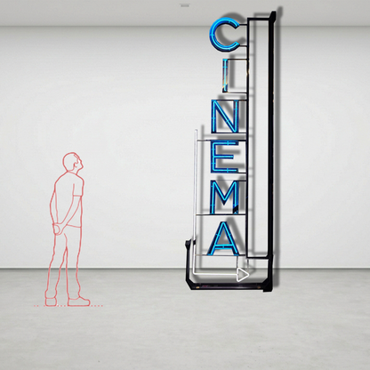 Insegna luminosa originale - Cinema