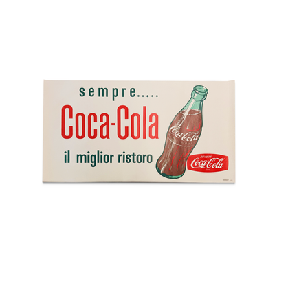 Manifesto pubblicitario originale - Coca Cola