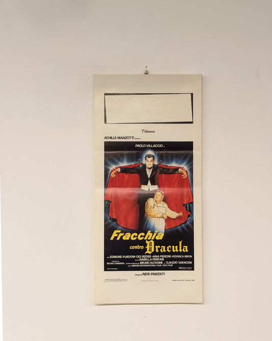 Locandina di cinema - Fracchia contro Dracula