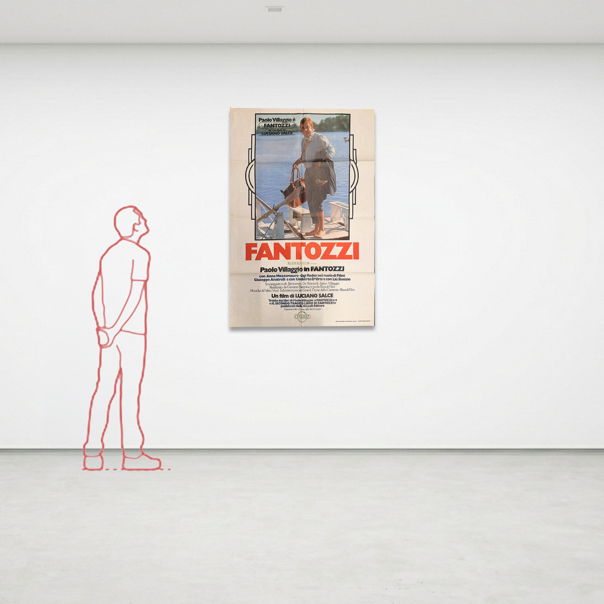 Manifesto di cinema -  Fantozzi