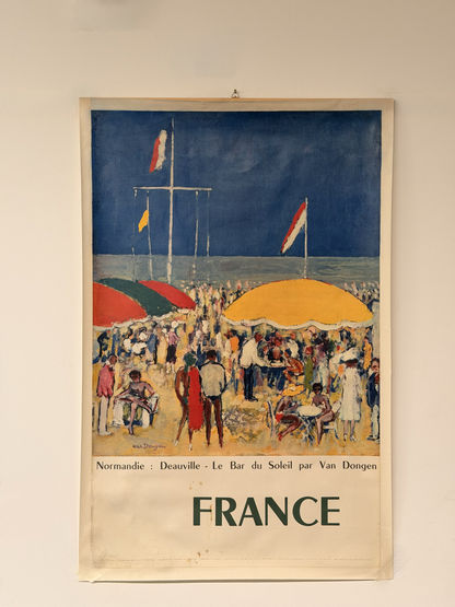 Manifesto pubblicitario originale - France