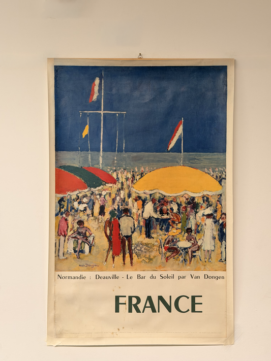 Manifesto pubblicitario originale - France