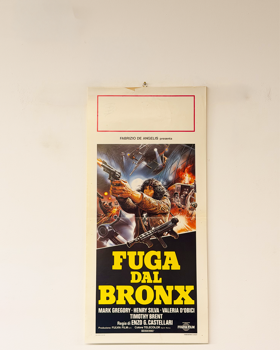Locandina di cinema - Fuga dal Bronx