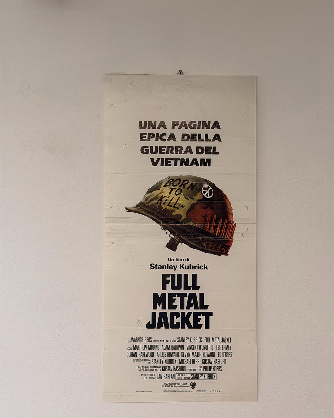 Locandina di cinema - Full Metal Jacket - Kubrick