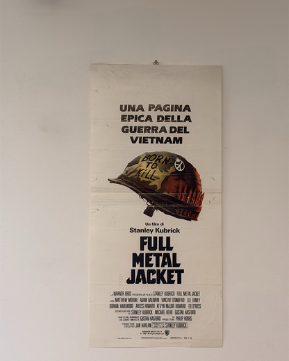 Locandina di cinema - Full Metal Jacket - Kubrick