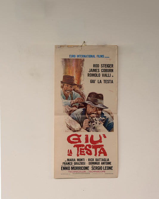 Locandina di cinema - Giù la testa