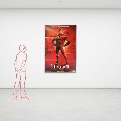 Manifesto di cinema - Gli incredibili