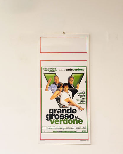 Locandina di cinema - Grande grosso e verdone