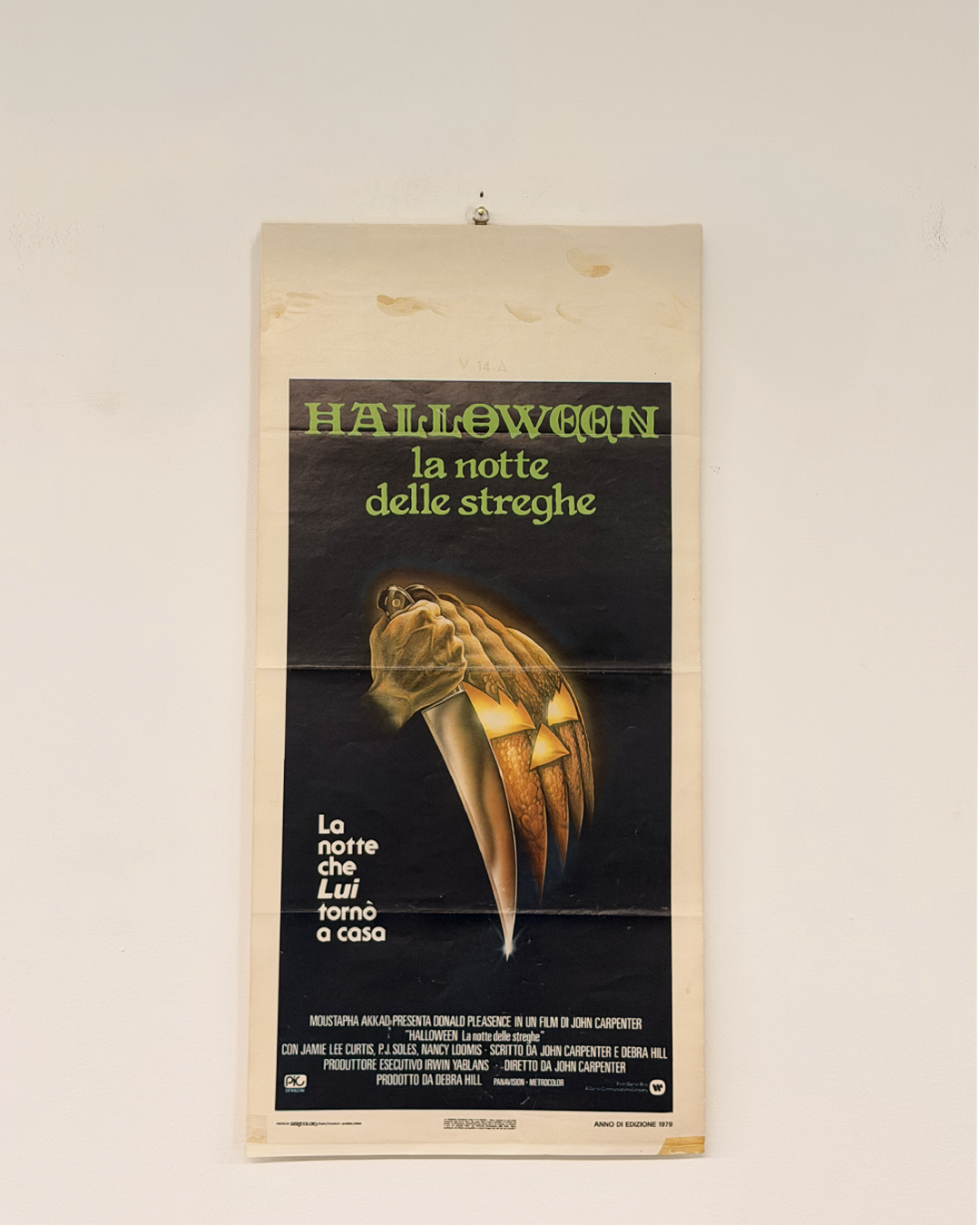 Locandina di cinema - Halloween la notte delle streghe