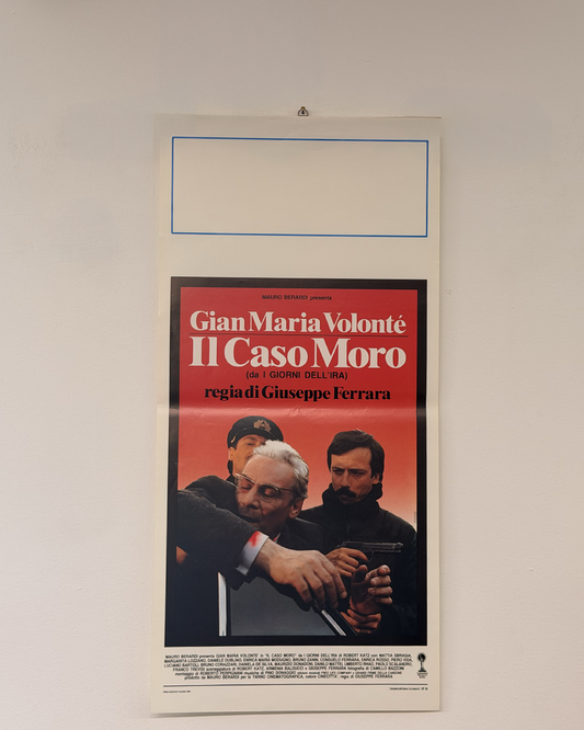 Locandina di cinema - Il caso moro