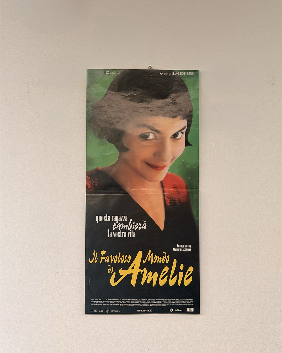 Locandina di cinema - Il Favoloso mondo di Amelie