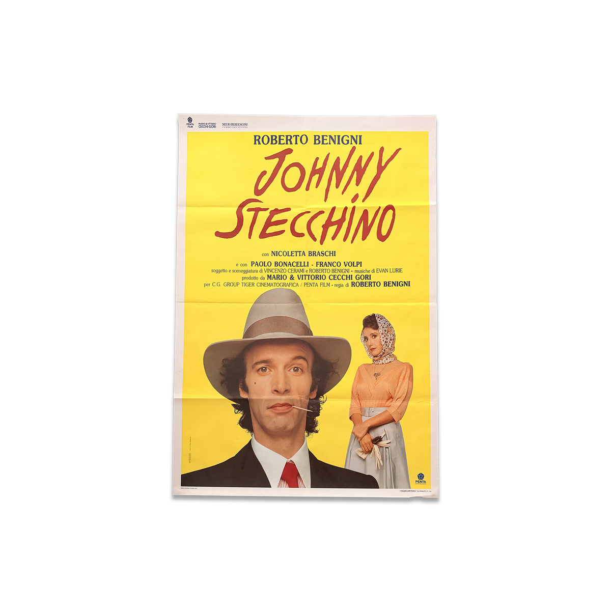 Manifesto di cinema - Johnny Stecchino - Roberto Benigni