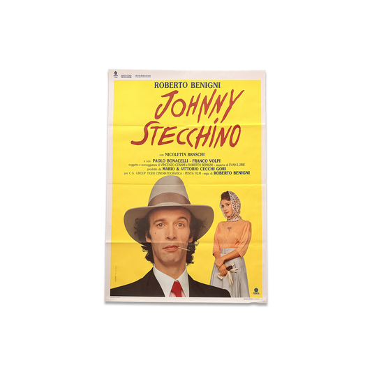 Manifesto di cinema - Johnny Stecchino - Roberto Benigni