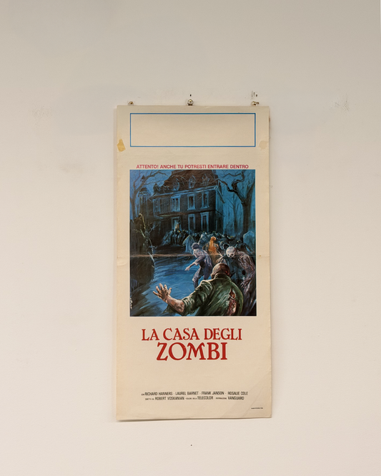 Locandina di cinema - La casa degli Zombi