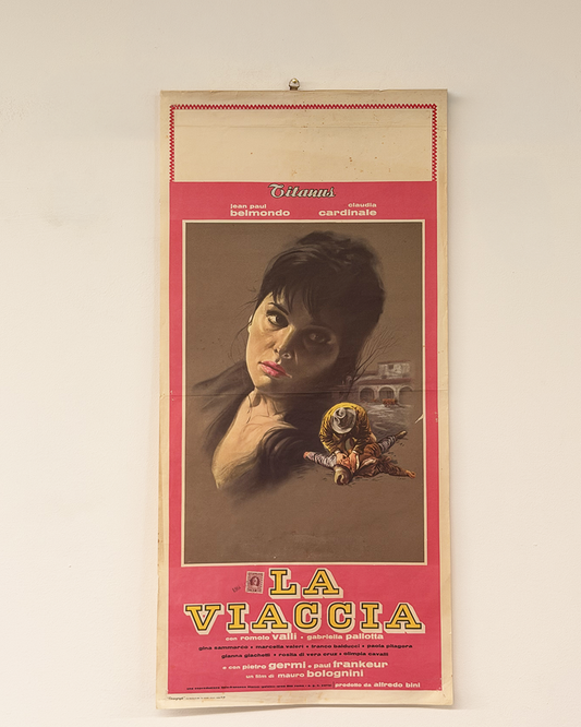 Locandina di cinema - La Viaccia - Claudia Cardinale