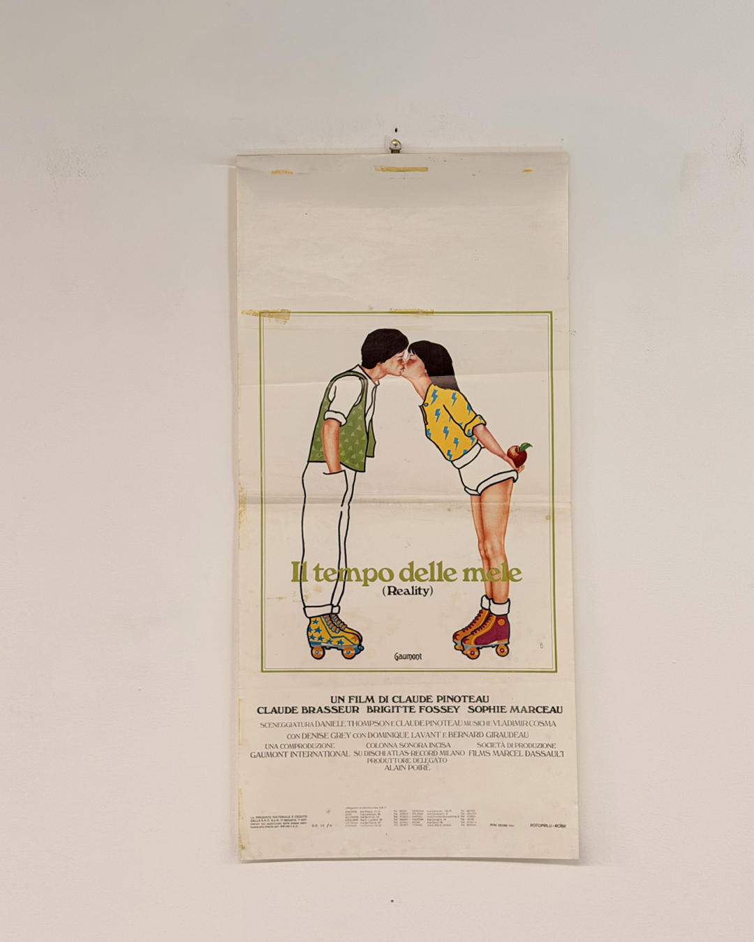 Locandina di cinema - Il tempo delle mele