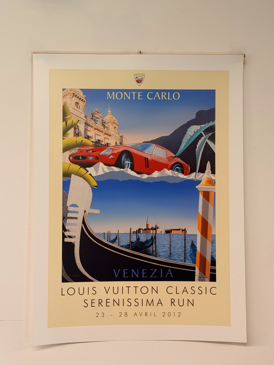 Razzia | Manifesto Pubblicitario - Serenissima Run - Venezia - Monte Carlo