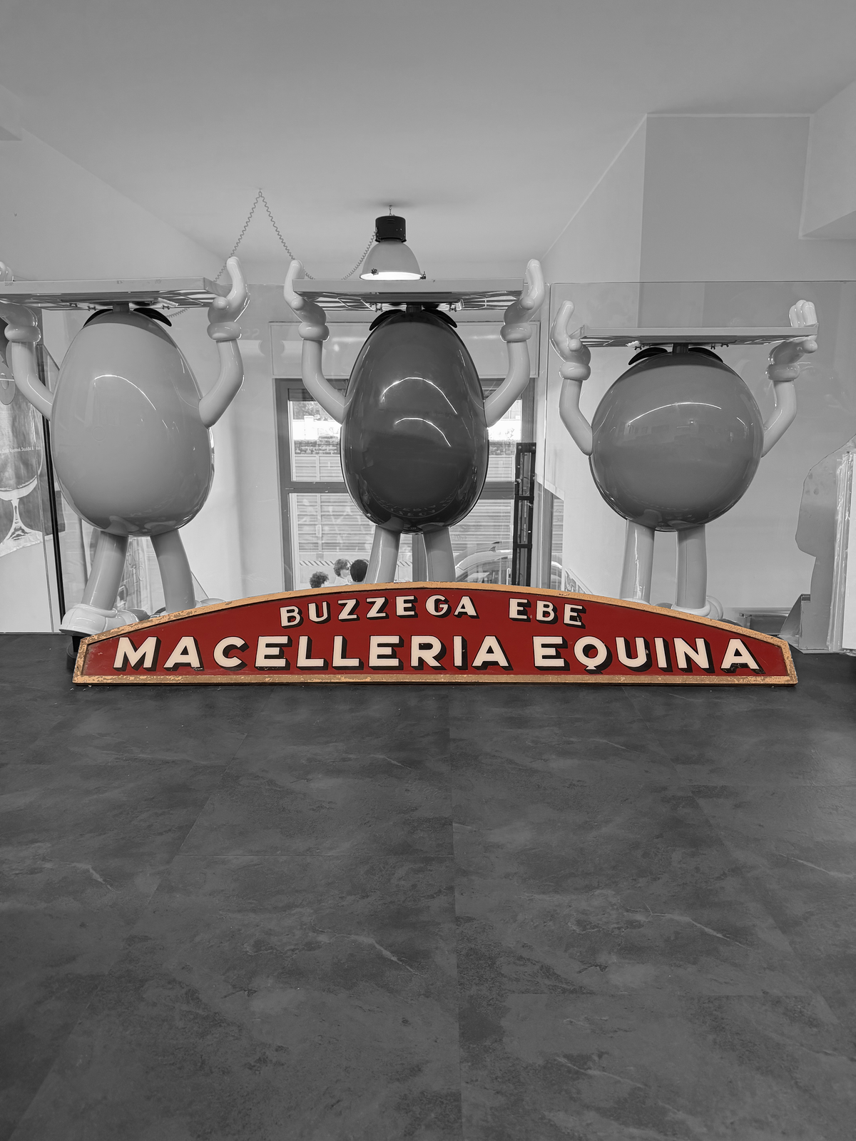 Insegna originale - Macelleria Equina