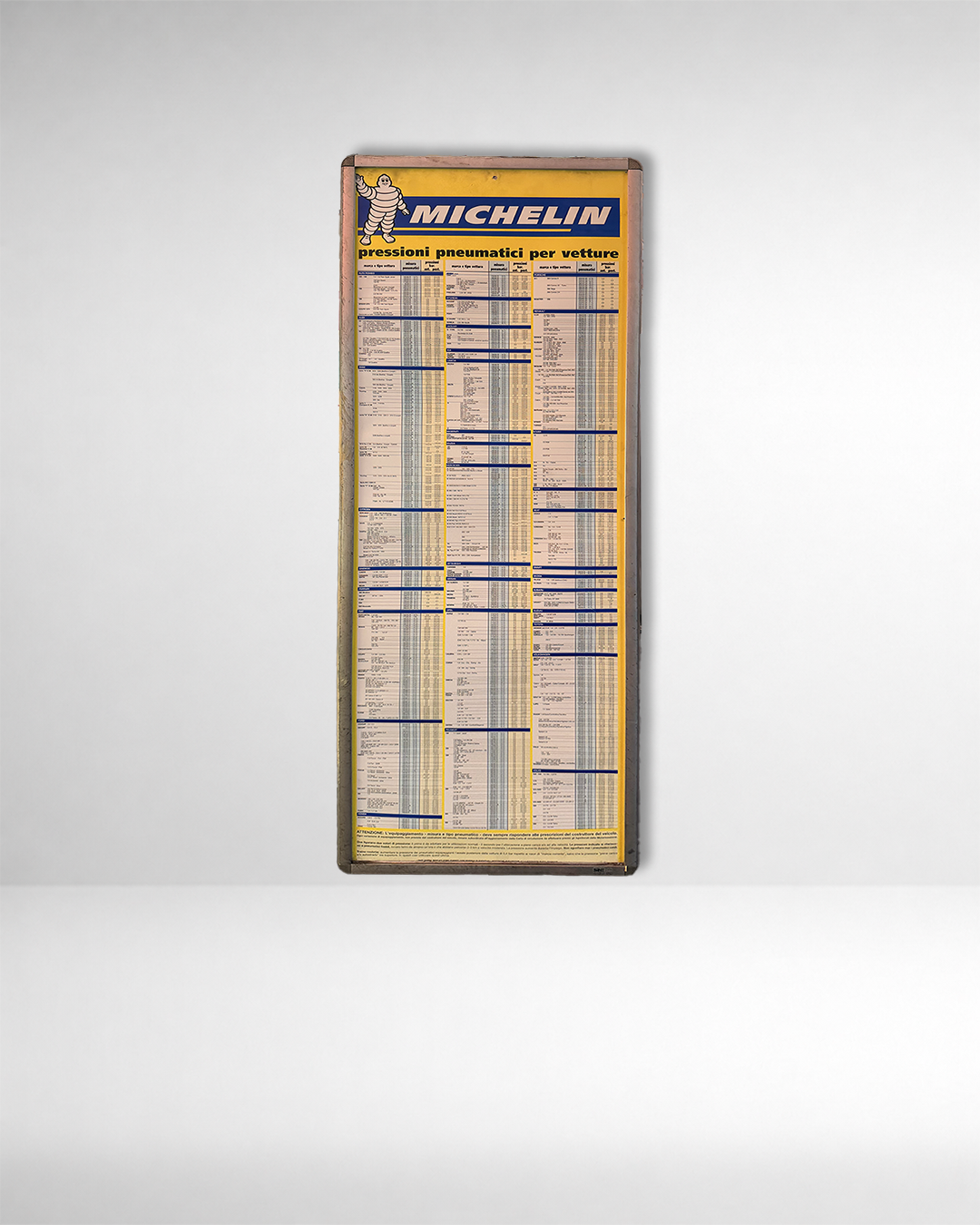 Pannello originale Michelin