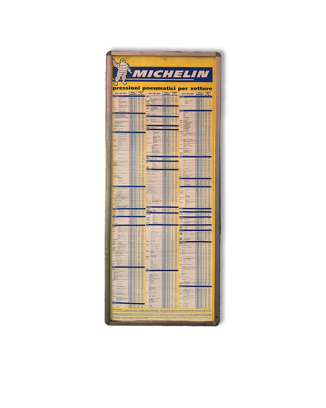 Pannello originale Michelin