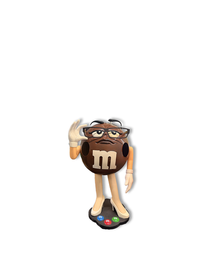 Espositore originale M&m's marrone