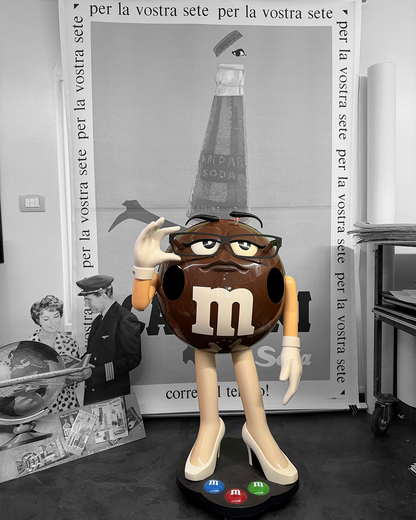 Espositore originale M&m's marrone