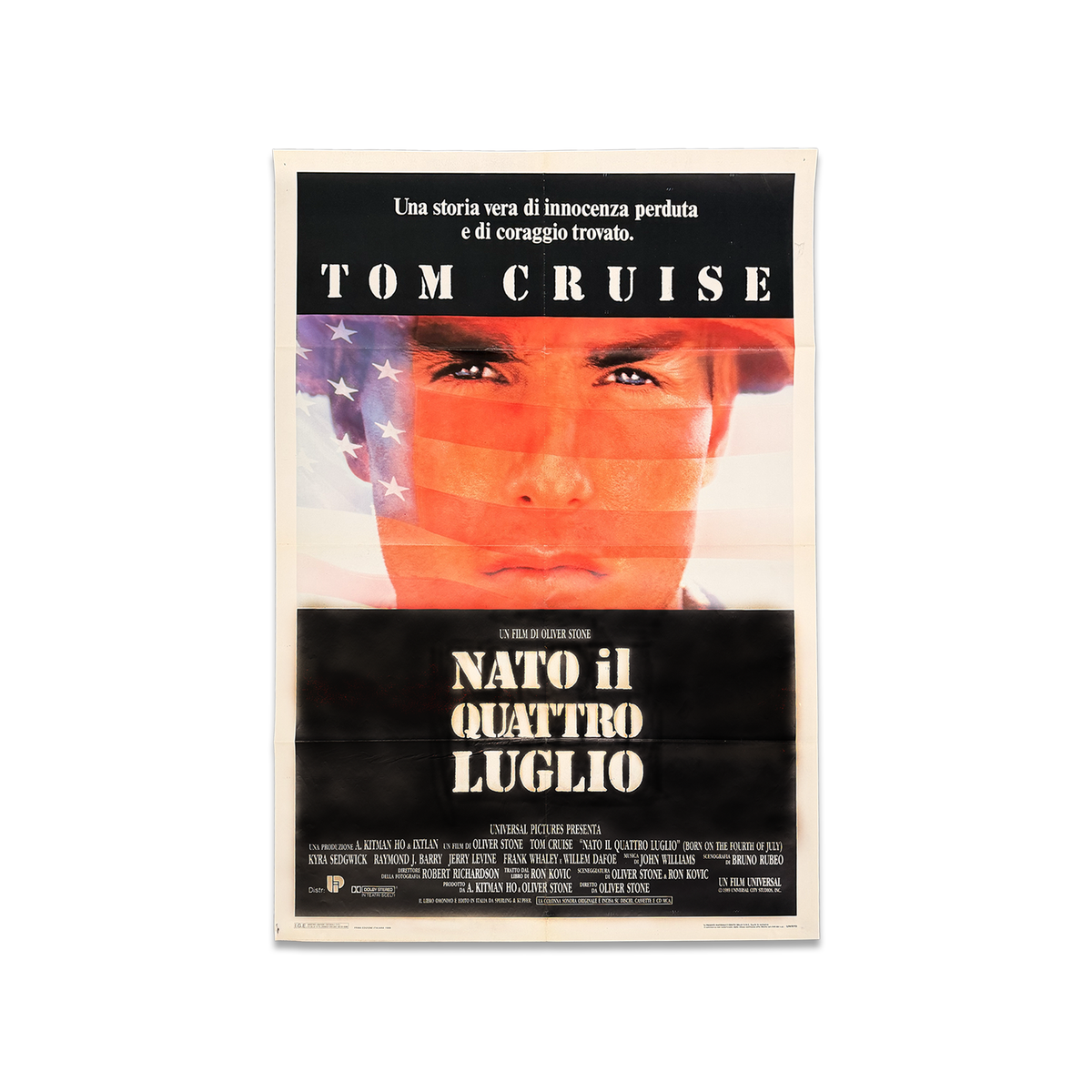 Manifesto di cinema - Nato il quattro luglio - Tom Cruise
