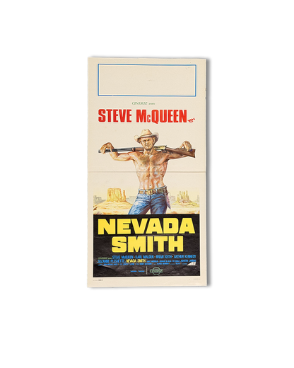 Locandina di cinema - Nevada Smith - Steve McQueen
