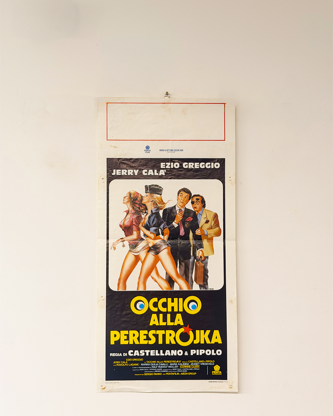 Locandina di cinema - Occhio alla perestrojka
