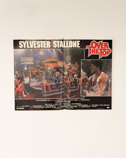 Fotobusta di cinema - Over the top - Silvester Stalone